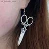 Charme 1 paire de boucles d'oreilles modernes fabriquées à la main par un nouveau créateur de mode avec des boucles d'oreilles scientifiques de style punk et des boucles d'oreilles pour femmes.240408