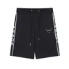 Shorts masculinos famosos marca de luxo de luxo esportivo de verão feminino shorts roupas de banho m-3xl