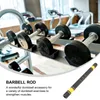 Dumbbells Dumbbell Bar Seti Uzatma Çubuğu Bağlantı Kutupları Dumbells Evrensel Konnektör Aksesuarları Barbell Steel Aksesuar