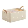 Shopping Bags Jeans Storage Box Wardrobe Clothes Organizer With Handle T-Shirt Cabinet Drawer Foldable Closet Boxes