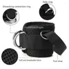 Accessories Adjustable 4 D-Ring Ankle Straps Gym With Foot Strap Cable Machine Fitness Thigh Glute Exercises Padded Cuffs