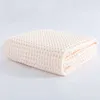 Towel Absorbent Pure Cotton Honeycomb Grid Adult Bath Lightweight And Easy To Dry Xmas Gift