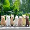 Kawaii Alpaca Plush Toys 23 см Арпакассо Ллама Фаршированные куклы животных японские плюшевые игрушки дети День рождения рождественский подарок 2405465