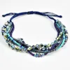 Bracciale multistrato bohémien Miyuki Seed perle sfaccettate di vetro Crystal Women Haubation Friendship Jewelry