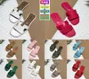 2023 femmes pantoufles designer Orans Sandals Slide Womens Flat Leather Talons Paris Sliders avec Box Patent Summer Nappa Lea8483237