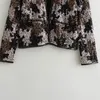 Giacche da donna Zach Ailsa 2024 Prodotto primaverile Casualmente Versatile Round Neck Decoration Open Cardigan Coat Short