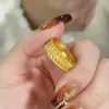 Кластерные кольца модное 999 золотой цвет пшеничный ушной кольцо с бриллиантом для женщин 18 тыс.