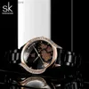 Women's Watches Shengke Fashion Design Womens es Original Elegant Womans Quartz Wristes Top Luxury Diamond Ladies Clock Drop shipping L46