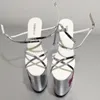 Dansschoenen 8 inch sexy zilveren sprankelende kristallen sandalen feest 20 cm hoge hakken nachtclubshow