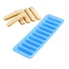 Food Grade 10 Cavity Silicone Bar Ice Cube Tray Ice Cubes Small Rectangle Mold Ice Maker Kitchenfor small ice cube mold