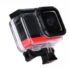 Câmeras de 60 metros de carcaça à prova d'água para Insta360 One R 4K Edição Câmera de Mergulho Lens de Lente Ampla Angular com Filtros de Lens