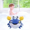 Baby Bath Toys Baby Bath Toy ABS composants électroniques Maker de bulle de bain avec 24 musiques 12 mélodies douces pour enfants enfants pour salle de bain jouant l48