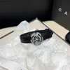 Charm Bracelets Frauen Designerin Bangle Camellia Handgelenksgurt Leder 3A 925 Silber verstellbarer Größe Geschenk Luxus Kupferschmuck Klassiker Klassiker Banglefdyc