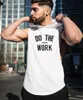 Muscleguys Brand clothing Bodybuilding hoodie Shirt Fitness Men Tank Top Muscle Vest Stringer Undershirt DO THE WORT TankTop 240329