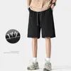 Treino de shorts masculino Mesh reta Liew Running Comfort Breathable Gym com bolsos