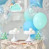 Décoration de fête macaron vert ballon guirland arc kit pastel tartex gendre