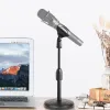 Stand Mini Foldable Desk Microfoonstand Stand Standbare microfoonbeugel Ondersteuning Mount Holder Mic Microfoon Bracket Support