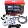 Super Mini Nostalgic Host Game Consoles 21 TV -videospel handhållen spelare för SNES 16 -bitar Gamesole med detaljhandelsboxar6751560