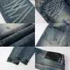 Luxus Jean Herren Designer Jeans Lila Jeans Jeans Hosen Herren Purple Jeans Hosen Hochwertiges Gerade Design Retro Streetwear Casual Jogginghose Jogger Pant