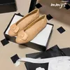 Дизайнерская обувь балетные каблуки C Loafers Женщины повседневные летние летние плавки на туристическую вечеринку обувь черная кожа размером с 34-40