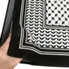 Palestyńskie szyfonowe szalik Hatta Kufiya Folk Shawls owijam kobiety duże miękki szalik Palestyna Scali muzułmańskie damskie hidżabs 240403