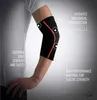 1 par 7mm Fitness Elbow Brace Compression Support Hylsa för tendonit Tennis Elbow Golf Elbow Treatment Minska Joint Pain9293132215666