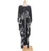 Mujeres Túnica Kaftan Kimono Tamaño libre Long Maxi Party Vestido para vacaciones de navegas Nightwear vestidos