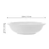 Plates 6 Pcs Side Dish Dipping Bowls Appetizers Plate Soy Sauce Mini Small Snack Plastic Serving Dishes