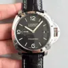 Achten Sie auf Männer Luxus -Männer Automatische mechanische Designer Watch Factory V2 1950 Black Dial Swiss P9000 Bewegung Sport