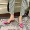 Kobiety modne kapcie na wysokie obcasy Rhinestone Kobieta Pump Crystal Bowknot Pasp Pasek Panie Buty PROM Women Heel Party Buty 240322