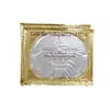 24K Gold Gel Collagen Facial Mask fuktgivande Anti Wrinkle Face Eye Mask