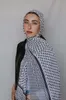 Palestinsk chiffon -halsduk Hatta Kufiya folk sjalar lindar kvinnor stor mjuk halsduk palestina halsdukar muslimska kvinnors hijabs 240403
