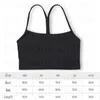 Lu Yoga Wear Y Type Sports Bra Yoga Wear Outdoor Running Fitness Underwear Wholesale