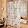 Shower Curtains Bathroom Partition Hooks Waterproof Privacy Protected Resistant Thicken Stainless Steel Boho Window