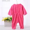 Rompers Baby Bodysuit Pyjama Kinderkleding Lange mouwen Kinderen Kleding Pasgeboren Baby Overalls Kinderen Meisje Kleding Baby jumpsuit L47