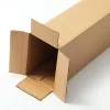 Envelopes 10pcs Thicken 3 Layer Corrugated Recycled Paper Express Box for Thermos Cup Brown Strip Cardboard Packaging Box