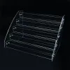 Tool Tiered Acrylic Rack Nail Polish Display Shelf Clear Multilayer Cosmetic Countertop Organizer Holder Nail Polish Stand Shelf