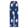 Women's Sleepwear Elephant Pattern Cute Pajama Pants Mens Womens Lounge Super Soft Unisex Sleep Bottoms With Pockets Drawstring