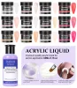 Liquids Acrylic Nail Kit With Drill UV Light Nail Start Kit Set Professional Acrylic With Everything For Beginners