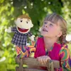 Open Mouth Theatre Doll Puppet Puppet Kids Hand Puppet Toys Membres de famille