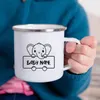 Mugs Personalized Mug For Kids Juice Milk Custom Animal With Name Cups Handle Birthday Party Favors Children's Gifts