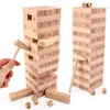 Hammer Knocking Balance blokkeert grappige houten intelligente creatieve houten stapelblokken ouder-kind interactief blokspel