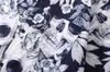 Squelette Floral Men's Shirt Summer Vintage Shirts For Men Maly Top