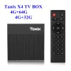 ボックスタニックスX4テレビボックスアンドロイド11.0 AMLOGIC S905X4 4G 32G 64G TVBOX BT 3D AV1 2.4G 5G WIFI 8K HDRメディアプレーヤーセットトップボックスPK X96 MAX