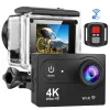 Cameras Mini Action Camera 4K Video Shooting Sport Camera 1080P/30FPS WiFi 2.0inch Screen 170D Underwater Waterproof Remote Helmet Video