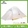 Tents and Shelters Naturehike 10D Camping Tent Ultralight Waterproof 1 Person Hiking Tents Outdoor Portable Beach Fishing Trekking Shelter Tents L48