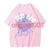 デザイナーsp5der 5555シャツヤングタグTシャツヒップホップメンズとレディースパーカー高品質のプリントプリントスパイダーパウダープルオーバー555555ヨーロッパサイズs-xxl gb