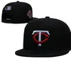 "Twins" Caps 2023-24 Unisex Baseball Cap Snapback Hat Word Series Champions Locker Room 9Fifty Sun Hat Embroidery Spring Summer Cap Prossale A2