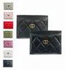 Met originele box codekaarthouder portemonnees portefeuilles damesheren luxe ontwerper munt tas serienummer caviar lambskin lea5658005