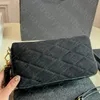 Lüks Kalite Tasarımcı Çantalar Çok Klasik Crossbody Çanta Siyah Deri Omuz Çantası Moda Çantalar Tasarımcı Kadın Çanta Dhgate Cüzdan Borsa Lady Bag Parlak